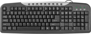 Клавиатура Defender HM-830 RU,черный,полноразмерная фото №7596