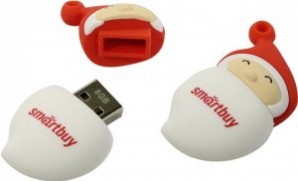 Память Flash USB 08 Gb Smart Buy New Year Santa-A (SB8GBSantaA) фото №7644