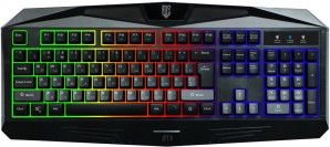 Клавиатура Jet.A GamingLine K16 LED со светодиодной подсветкой, USB, чёрная фото №8247