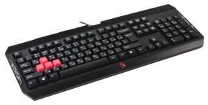Клавиатура A4 Bloody Q100 черный USB Multimedia Gamer фото №8349