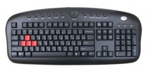 Клавиатура A4 KB-28G,черная, USB, 12 доп.клавиш игровая фото №8350