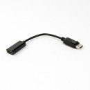 Кабель Telecom DisplayPort(M) => HDMI(F) 0.1m (TA553) фото №8465