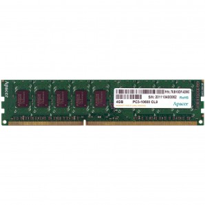 Память DDR III 04Gb Apacer 1600MHz (AU04GFA60CATBGC) 1.5v фото №8956