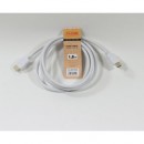 Кабель HDMI-HDMI  TV-COM, белый, позолоченные контакты  фото №9498