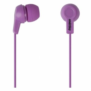 Наушники SmartBuy® JAZZ, фиолетовые, 3 пары силиконовых вставок (SBE-750) фото №9807