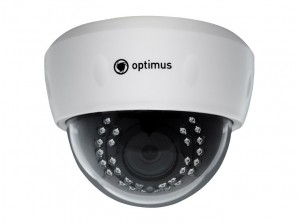 Камера IP Optimus IP-E021.3(2.8-12)AP Купольная 1,3 Мп 1280x960, Аудио вход,  PoE Объектив 2,8-12 мм варифокальный фото №10619