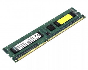 Память DDR III 04Gb Kingston 1600MHz CL11 KVR16N11S8H/4 1.5V фото №10640