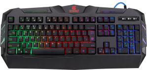 Клавиатура Defender Werewolf GK-120DL RU,RGB подсветка,19 Anti-Ghost фото №10685