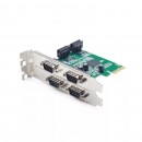 Контроллер ASIA PCI-E MS9904  (ASIA PCIE 4S) 4xCOM Ret фото №11100