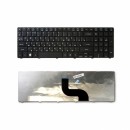 Клавиатура для ноутбука VB-002179 Acer Aspire 5810T, 5410T, 5820TG, 5738, 5739, 5542, 5551, 5553G Series. Плоский Enter. Черная, без рамки. фото №11236