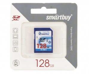 Память SDXC Card 128 Gb Smartbuy class 10 фото №11742
