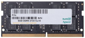 Память SO-DIMM DDR IV 04GB 2133MHz Apacer CL15 (ES.04G2R.LDH) 1.2V фото №12100