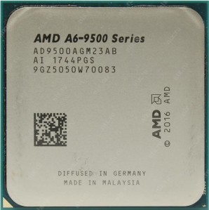 Процессор AMD A6 9500 (Soc-AM4) (1024 Кб , Radeon R5 series) 64-bit 3.5-3,8 GHz Bristol Ridge фото №12223