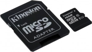 Память MicroSDHC 016Gb Kingston Class10 UHS-I с адаптером Canvas Select up to 80 MB/s (SDCS/16GB) фото №12299