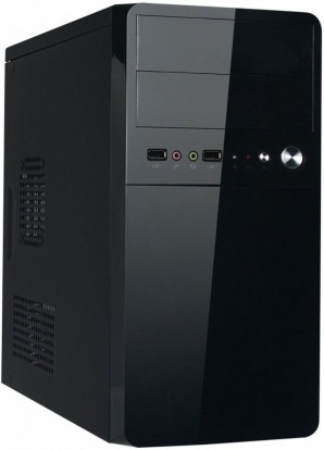 Корпус Exegate BA-110 <Black, без БП, mATX, 2*SATA, 2*USB, Audio> фото №12327