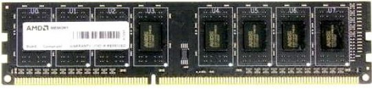Память DDR III 08Gb AMD 1600MHz Black 1.35V фото №12431