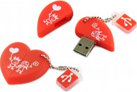 Память Flash USB 16 Gb Smart Buy Wild series Сердце (SB16GBHeart) фото №12432