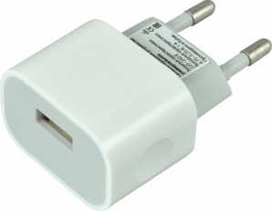 Адаптер питания SmartBuy® NITRO, вых.ток 1А, 1USB, белое(SBP-1003) фото №12654