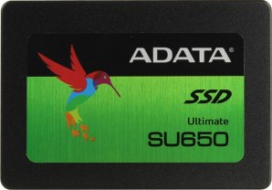 Твердотельный накопитель SSD 2.5" 120 GB A-DATA SU650 Client ASU650SS-120GT-R SATA 6Gb/s, 520/320, IOPS 20/75K, MTBF 2M, 3D TLC, DRAM less, 70TBW, Retail фото №12680
