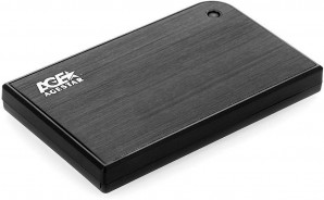 Внешний корпус AgeStar 3UB2A14 (BLACK) USB3.0, алюминий, черный, безвинтовая конструкция фото №12853