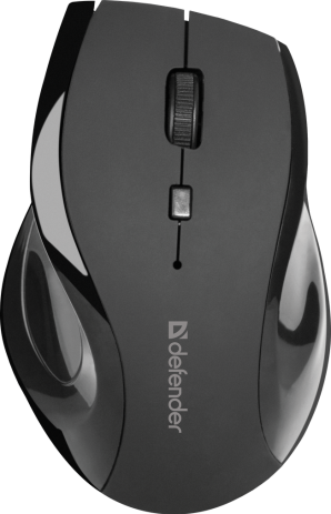 Мышь беспроводная Defender Accura MM-295 черный,6 кнопок, 800-1600 dpi фото №12992