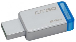 Память Flash USB 64 Gb Kingston DT50 (DT50/64GB) USB 3.1 фото №13040