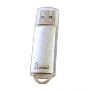 Память Flash USB 128 Gb Smartbuy V-Cut Silver USB 3.0 фото №13131