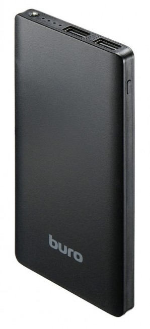 Внешний аккумулятор Buro RCL-8000-BK Li-Pol 8000mAh 2.1A черный 2xUSB фото №13186