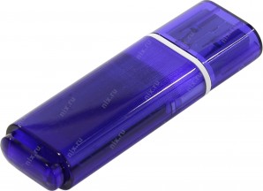 Память Flash USB 128 Gb Smartbuy Glossy Dark Blue USB 3.0 фото №13236