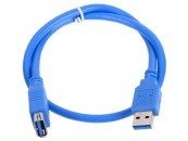 Кабель удлинитель USB 3.0 AM/AF 1.8м AOpen ACU302-1.8M синий фото №13320