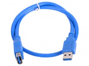 Кабель удлинитель USB 3.0 AM/AF 1.8м AOpen ACU302-1.8M синий фото №13320