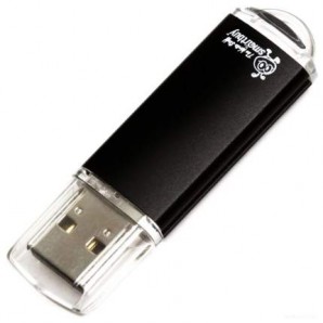 Память Flash USB 128 Gb Smartbuy V-Cut Black USB 3.0 фото №13488