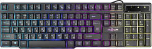 Клавиатура Defender GK-360DL Mayhem RU,RGB подсветка,19 Anti-Ghost фото №13912