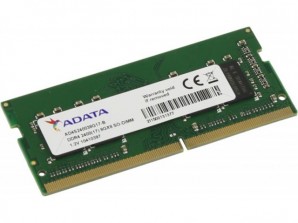 Память SO-DIMM DDR IV 08GB 2400MHz ADATA CL17 (AD4S240038G17) 1.2V фото №14081