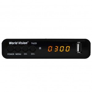 Ресивер цифровой DVB-T2 World Vision WV T62D фото №14171