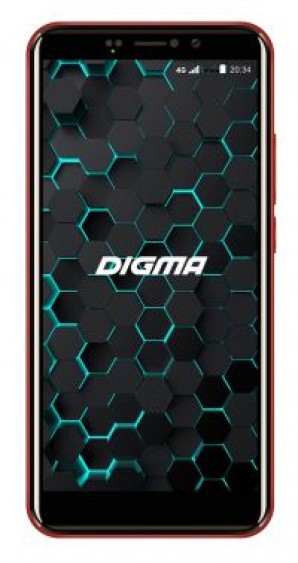 Смартфон Digma Linx Pay 4G 16Gb 2Gb красный 3G 4G 2Sim 5.45" IPS 720x1440 And8.1 13Mpix WiFi NFC GPS фото №14193