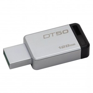 Память Flash USB 128 Gb Kingston 128GB DT50/128GB, USB3.0 фото №14406