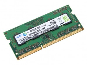 Память SO-DIMM DDR III 02Gb PC1333 Samsung фото №14481