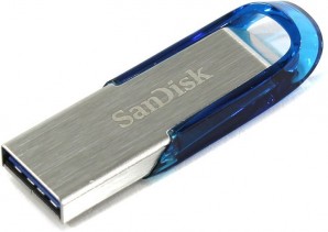 Память Flash USB 128 Gb SanDisk CZ73 Ultra Flair Blue (SDCZ73-128G-G46B)USB 3.0 фото №14519