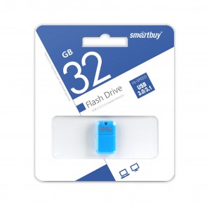 Память Flash USB 32 Gb Smart Buy ART Blue USB 3.0 фото №14554
