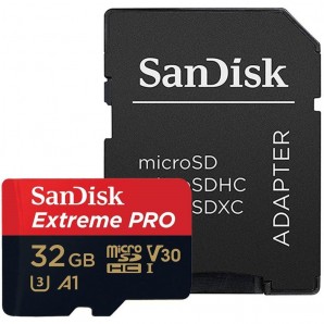 Память MicroSDHC 032Gb SanDisk Class10 Extreme Pro 100MB/s с адапт (SDSQXCG-032G-GN6MA) фото №14595