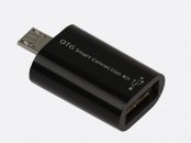 Кабель OTG micro USB ----> USB Smartbuy, черный (SBR-OTG-K) фото №14859