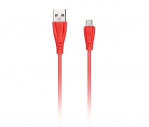 Кабель USB -Am/microB 5p 1м Smartbuy Gear 2А, красный (iK-12RG red) фото №14884