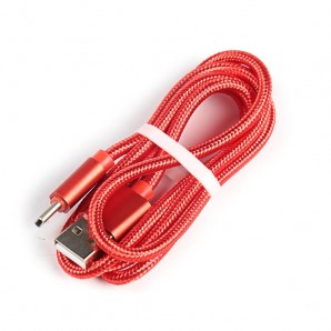 Кабель USB2.0 -Am/USB3.1 1м Jet.A JA-DC31 красный (в оплётке, QC 3.0, 2A) фото №14947