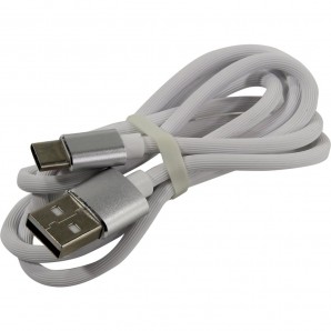Кабель USB2.0 -Am/Type-C 1м Jet.A JA-DC34 белый (TPE, QC 3.0, 2A) фото №14949