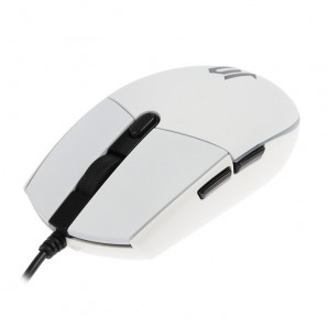 Мышь Jet.A OM-U55 LED белая (800/1200/1600/2400dpi, 5 кнопок, LED-подсветка, USB) фото №14960