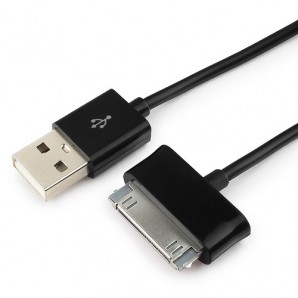Кабель Cablexpert CC-USB-SG1M, AM/Samsung, для Samsung Galaxy Tab/Note, 1м, черный, пакет фото №14987