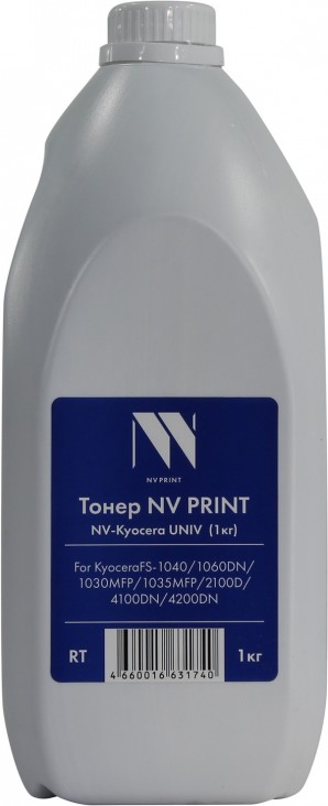 Тонер Kyocera NV PRINT NV-Kyocera UNIV (1кг) FS-1040/1060DN/1030MFP/1035MFP/2100D/4100DN/4200DN фото №15029