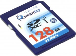 Память SDXC Card 128 Gb Smartbuy Class 10  45MB/s (SB128GBSDXC10) фото №15082
