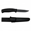 Нож Mora Companion (12553) стальной разделочный лезв.104мм прямая заточка черный фото №15244